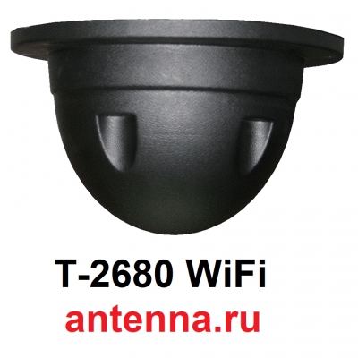 Т- 2680/antenna.ru. Антенна WiFi широкополосная на потолок в офис