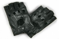 Перчатки женские без пальцев черные Pitas размер 6-8 лайка