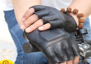 Перчатки водителя Кожзам, модель 012
