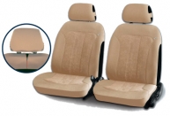 Чехлы на передние сиденья H&R Trend Front , алькантара велюр, бежевый  (6 предметов)